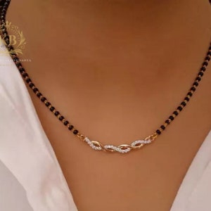 North indian mangalsutra chain designs outlet