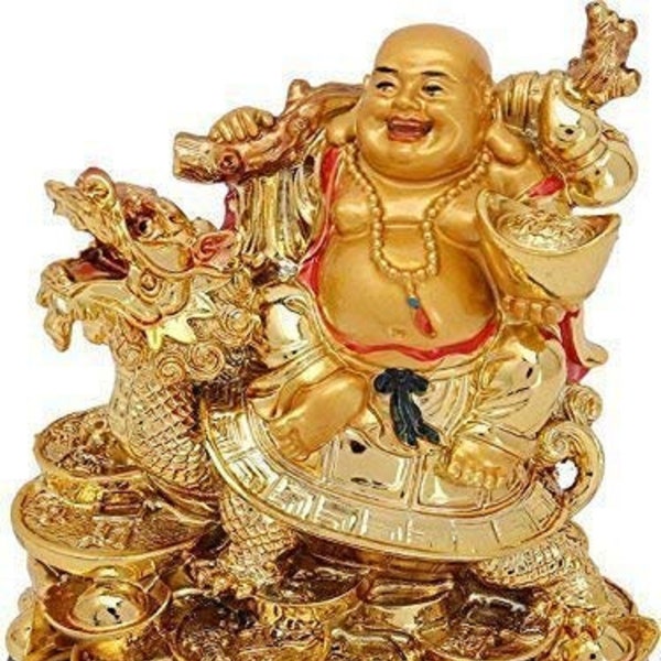 Laughing Buddha Statue, Chinese Buddha Statue, Budai Monk Statue, Buddha for Wealth and Peace, Budai buddha, Good Luck Gift, Budai