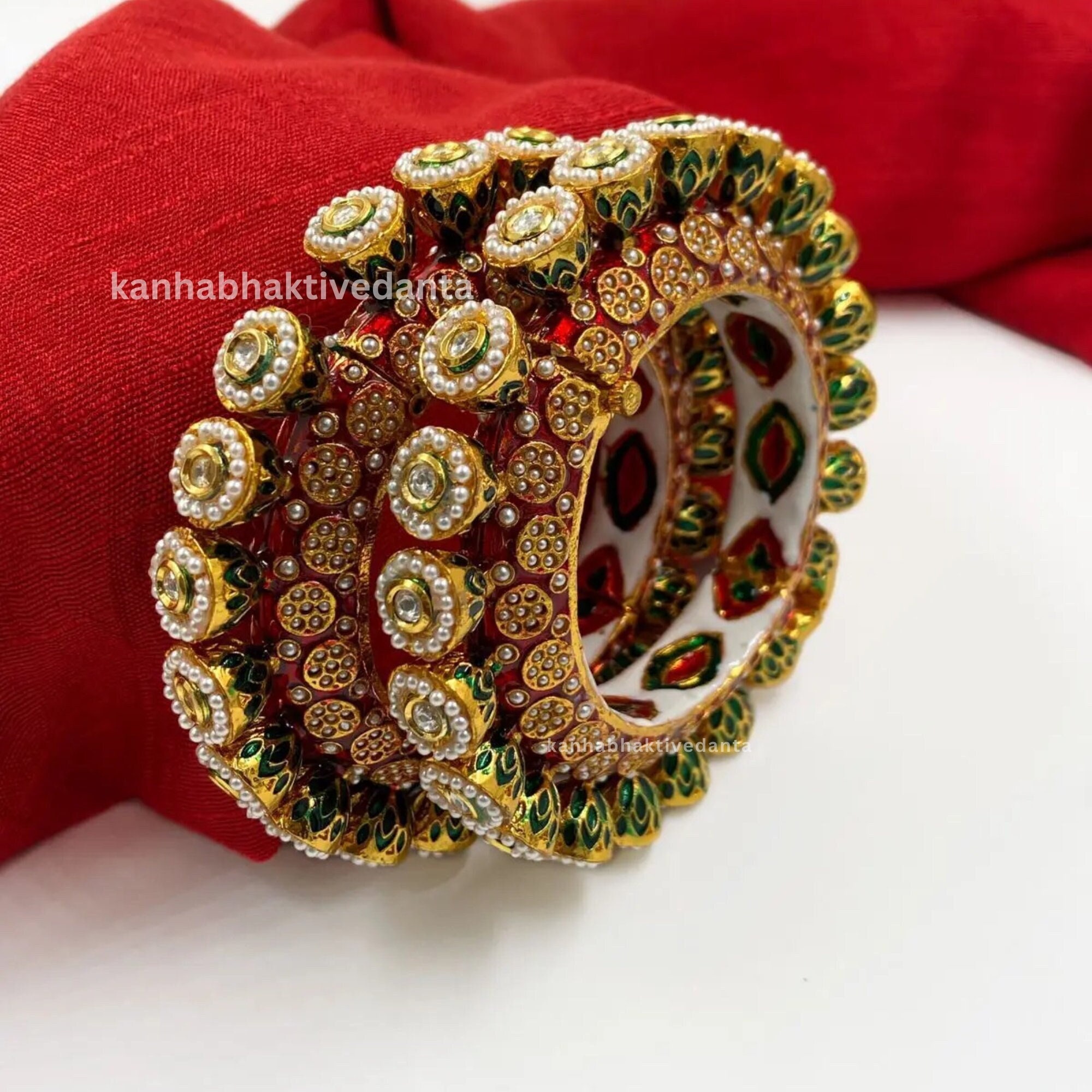 Shop Gul-Mohar Gold Plated Ring by ZARIIN at House of Designers – HOUSE OF  DESIGNERS