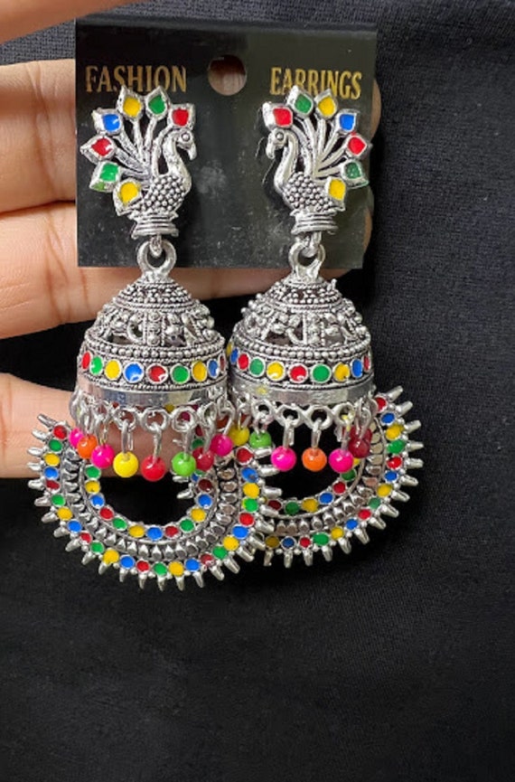 Jhumka design deals dress