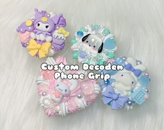 READ DESC / Custom Decoden Phone Grip / Decoden Phone Grip