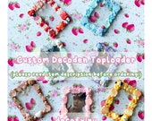 K-POP 写真カード フラーティングXテコンドー Custom Decoden Toploader / Kpop Decoden Toploader
