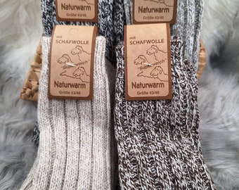 2 pairs! High-quality Norwegian socks perfect for winter, high-quality workmanship. Ideal as a gift for men and women