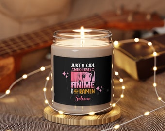 Anime Soy candles, candles for gifts, anime lover, anime, Anime Scented Candle, Anime birthday gift, Christmas gift,Anime Fan Gift,Anime Art