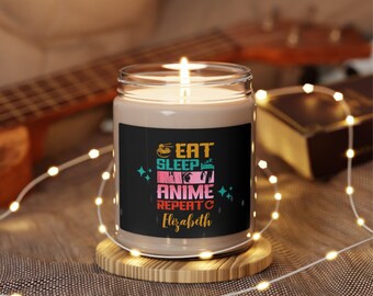 Anime Soy candles, candles for gifts, anime lover, anime, Anime Scented Candle, Anime birthday gift, Christmas gift,Anime Fan Gift,Anime Art