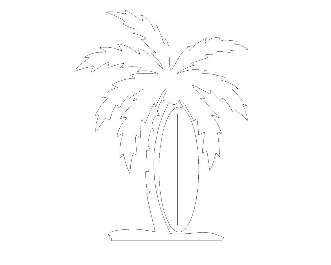 Files for Cnc Palm Tree CNCWOOD ART Etsy