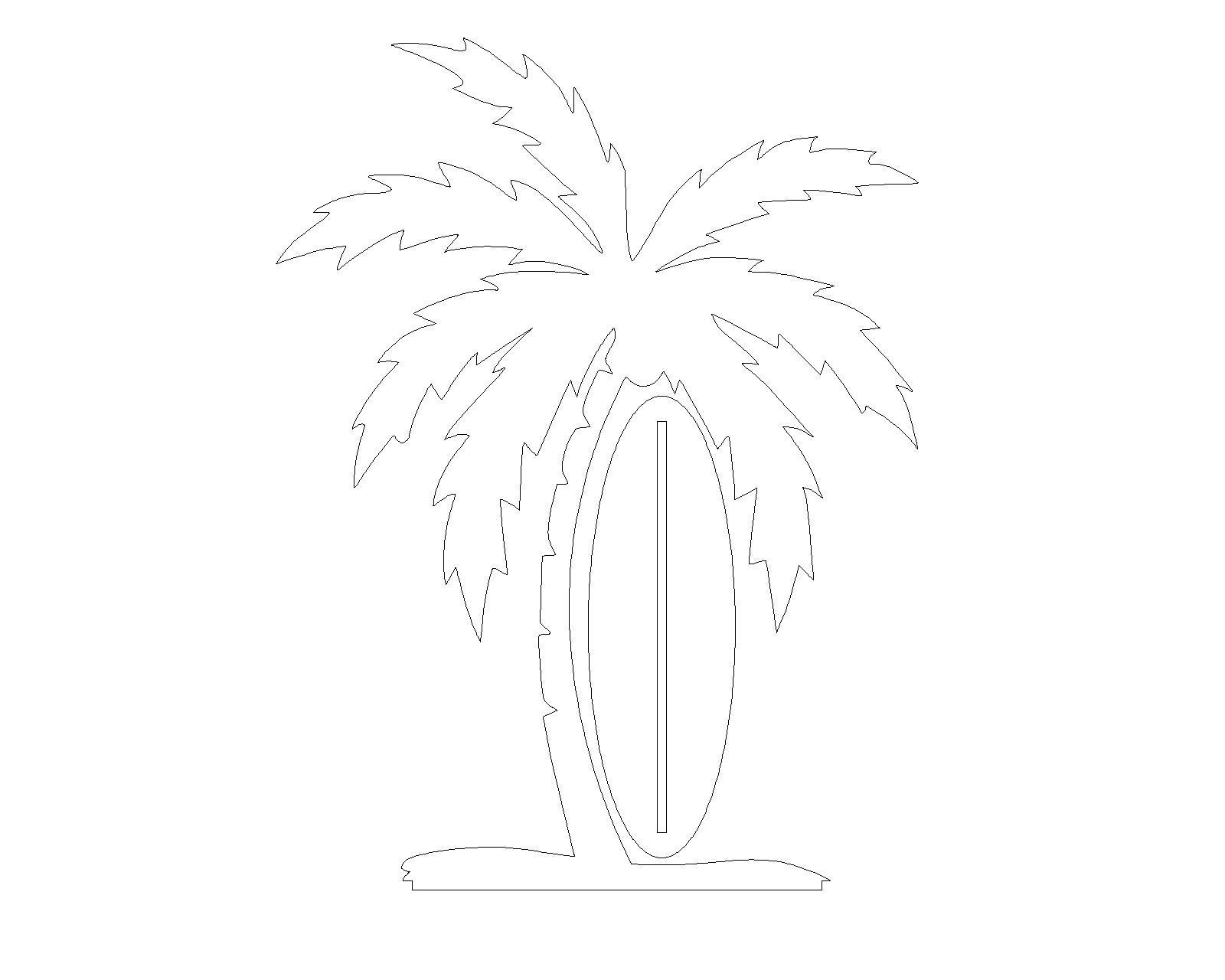 Files for Cnc Palm Tree CNCWOOD ART Etsy