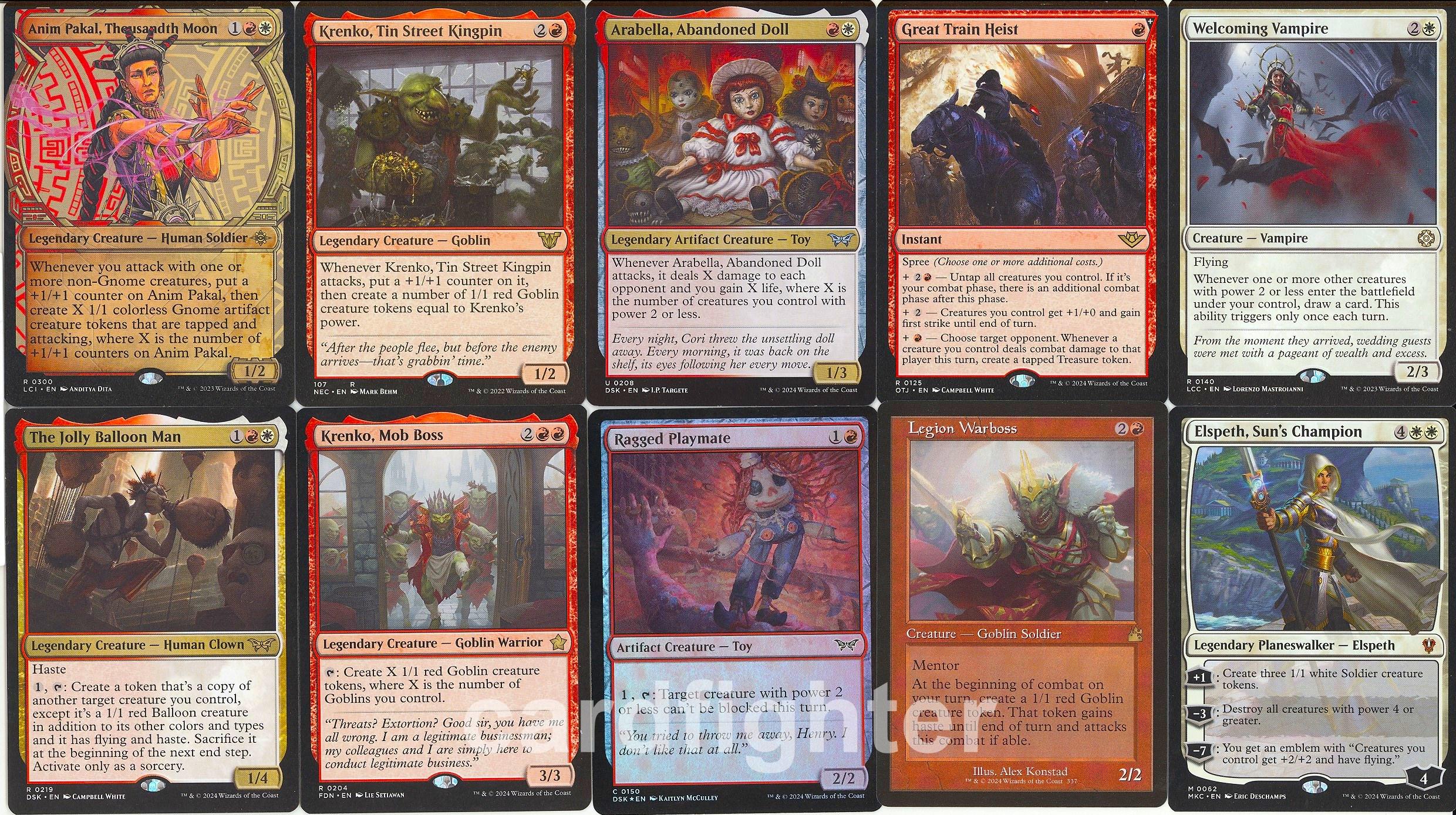 Arabella, Abandoned Doll Full Borderless Metal Proxy for
