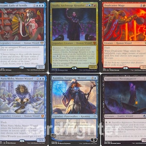 Custom Wizard Tribal Commander EDH Deck - Inalla, Archmage Ritualist - MTG Magic Cards