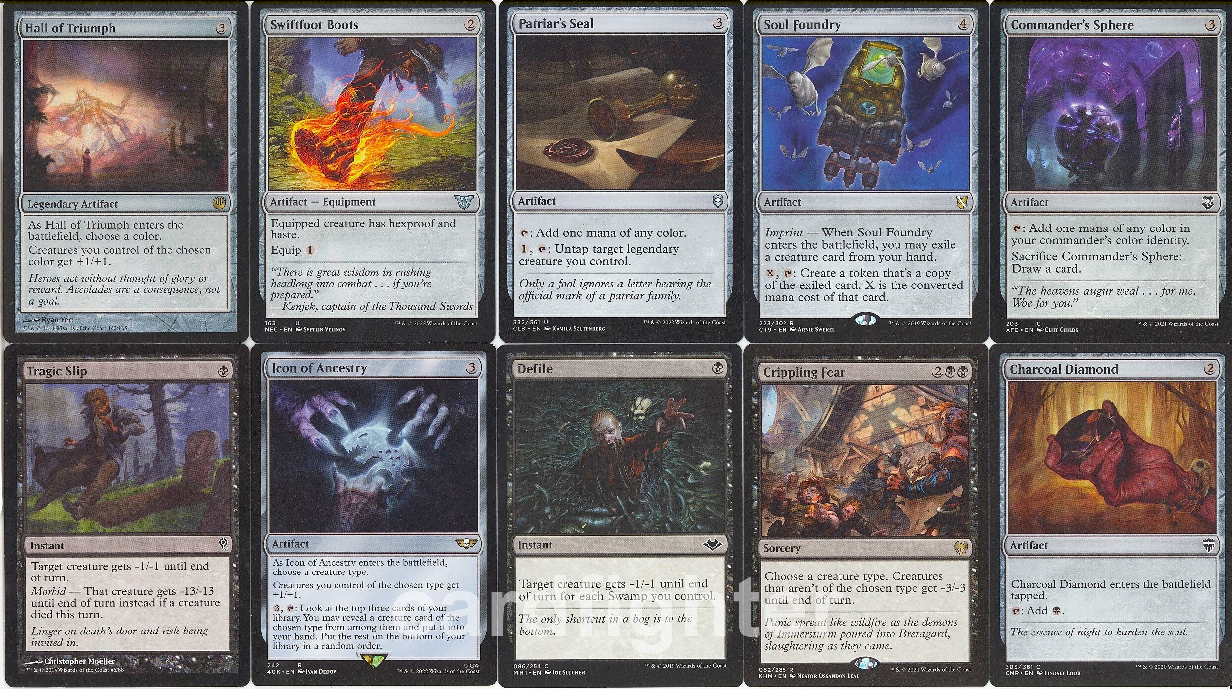 Rats Tribal Commander EDH Deck Marrowgnawer MTG Magic Etsy