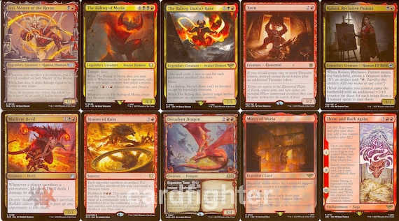 mtg balrog card Magic The Gathering - The Lord of the Rings