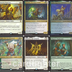 Custom Human Tribal Commander EDH Deck - Katilda, Dawnhart Prime - MTG +1/+1 Counter