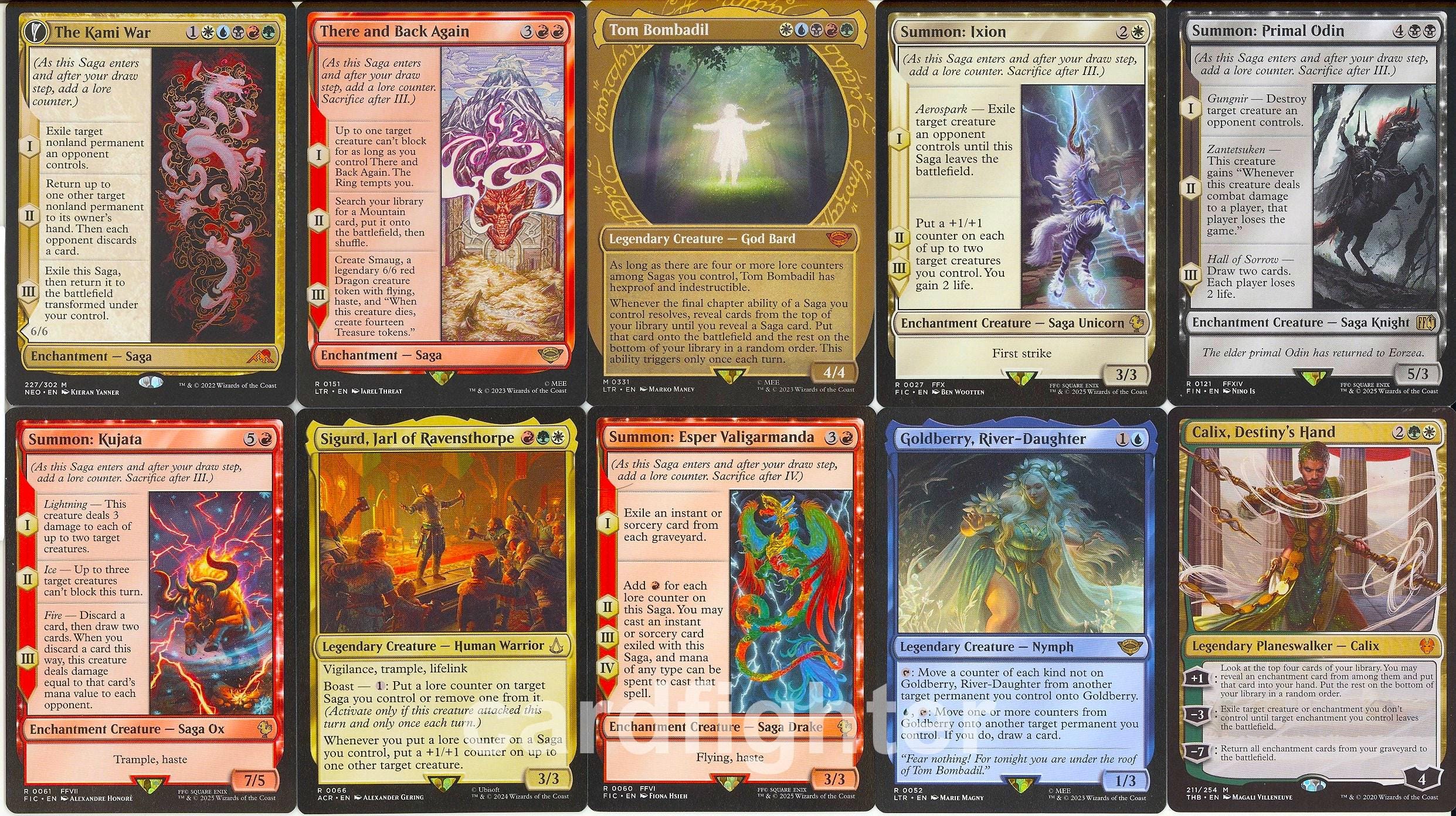 Mtg Decks Standard Custom 100-Card MTG Commander Deck - Tom Bombadil (5-Color Sagas & Enchantments Theme) Custom Mtg Cards Mtg Decks Standard Custom 100-Card MTG Commander Deck - Tom Bombadil (5-Color Sagas & Enchantments Theme) Custom Mtg Cards