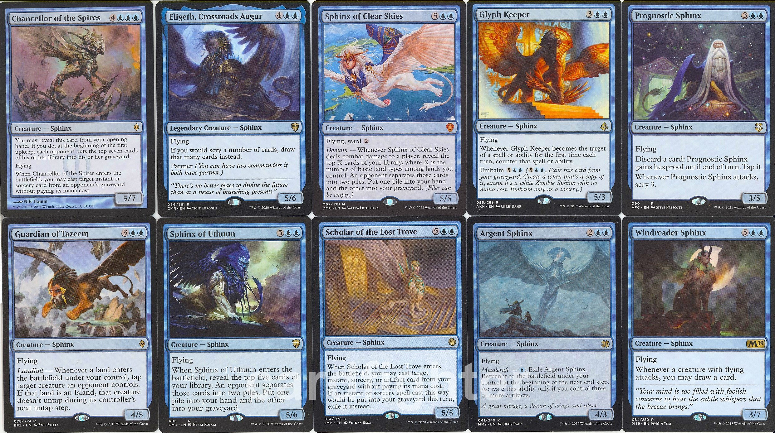 sphinx commander deck mtg Commander Starter Deck First Flight main image 1