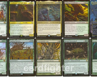 mtg bear commander deck MTG Commander Deck EDH Deck Hei Bai, Forest Guardian 100 Magic Cards C –  Moonveil Games main image 1