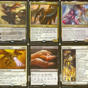 Lifegain Theme Commander EDH Deck - Liesa, Shroud of Dusk - MTG Magic