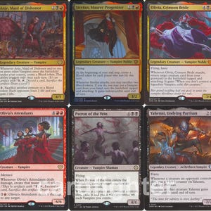 Custom Vampire Tribal Commander EDH Deck - Strefan, Maurer Progenitor - MTG Magic Cards