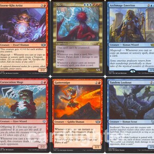 mtg niv mizzet visionary commander deck Niv Mizzet Custom Commander Deck