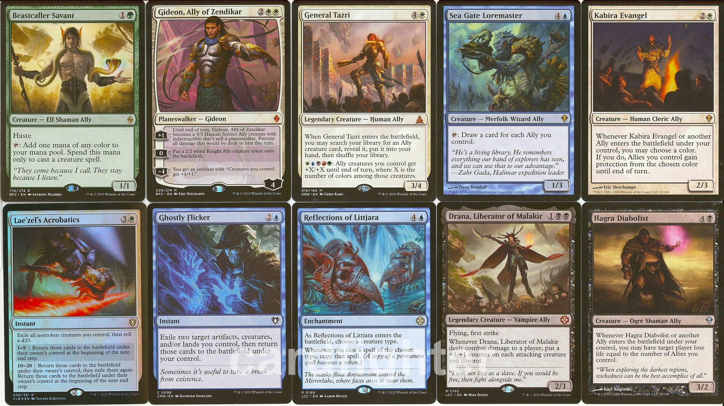 mtg general tazri commander deck General Tazri - Commander Deck "#030: Ally-oop!"