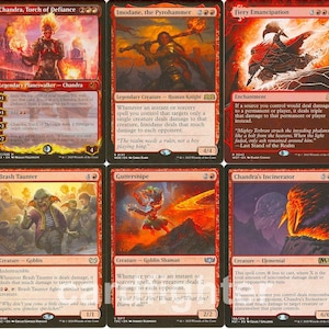 Custom Burn Commander EDH Deck - Imodane, the Pyrohammer - MTG Magic