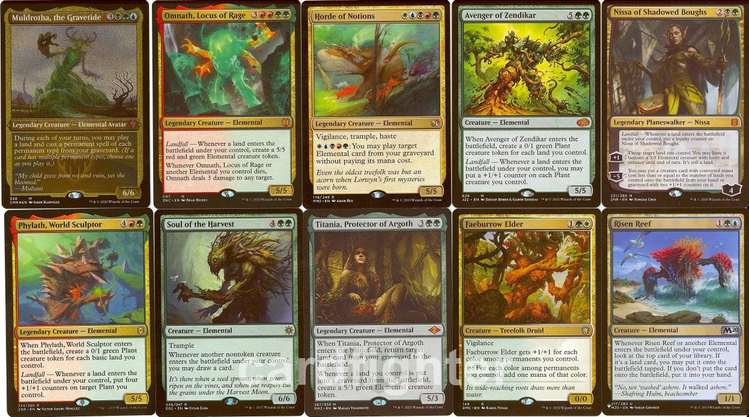 Custom Elemental Tribal Commander EDH Deck - Horde of Notions Avenger of Zendikar - MTG - Etsy Custom Elemental Tribal Commander EDH Deck - Horde of Notions Avenger of Zendikar - MTG - Etsy