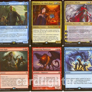 mtg commander theft deck Sen Triplets Steal Copy Bounce Magic CommanderComplete Outlaws of Thunder Junction -