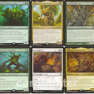 Custom Treefolk Tribal Commander EDH Deck - Doran, the Siege Tower - MTG Magic Cards