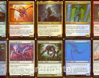ULTIMATE SLIVERS-100 Card Magic the Gathering Commander Deck