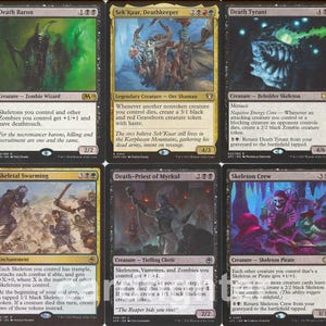 Custom Skeleton Tribal Commander EDH Deck - Sek&#39;Kuar, Deathkeeper - MTG