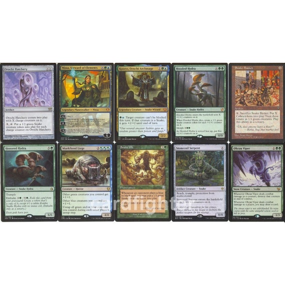 Custom Snake Tribal Commander EDH Deck - Kaseto, Orochi Archmage - MTG Magic Cards - Etsy Custom Snake Tribal Commander EDH Deck - Kaseto, Orochi Archmage - MTG Magic Cards - Etsy