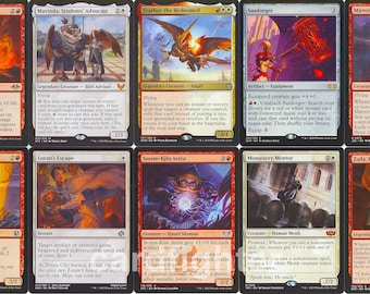 Custom Sunforger Commander EDH Deck - Feather, the Redeemed - Spellsinger MTG