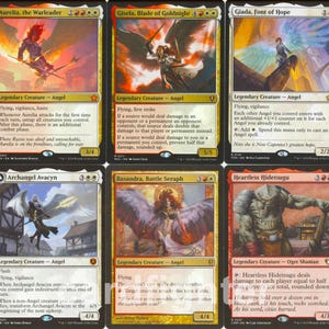 Custom Angel Tribal Commander EDH Deck - Gisela, Blade of Goldnight - MTG Magic