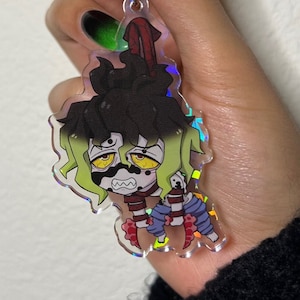 Gyutaro Acrylic Holographic Keychain