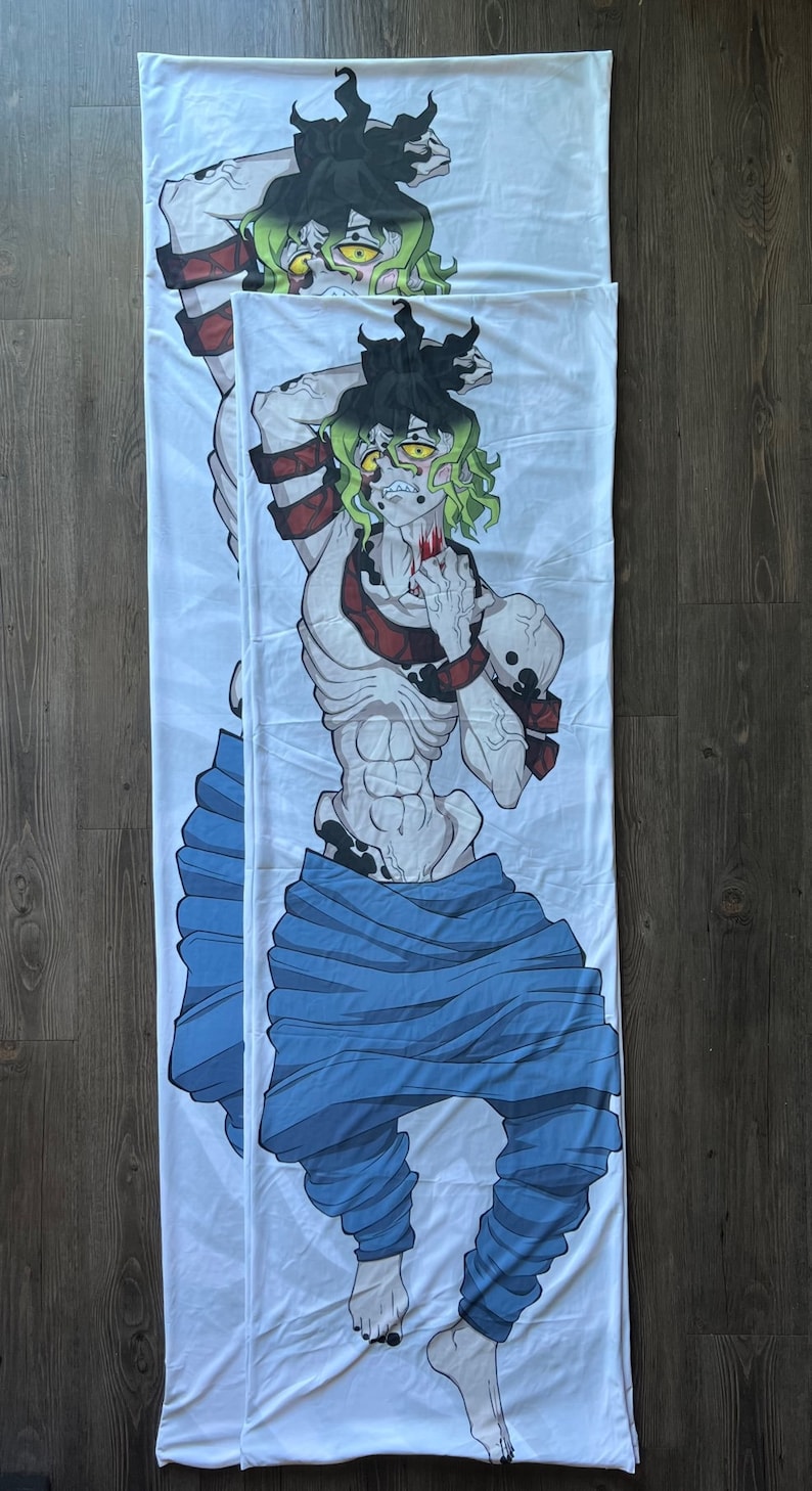 Gyutaro Double Sided Body Pillow Case NSFW Etsy