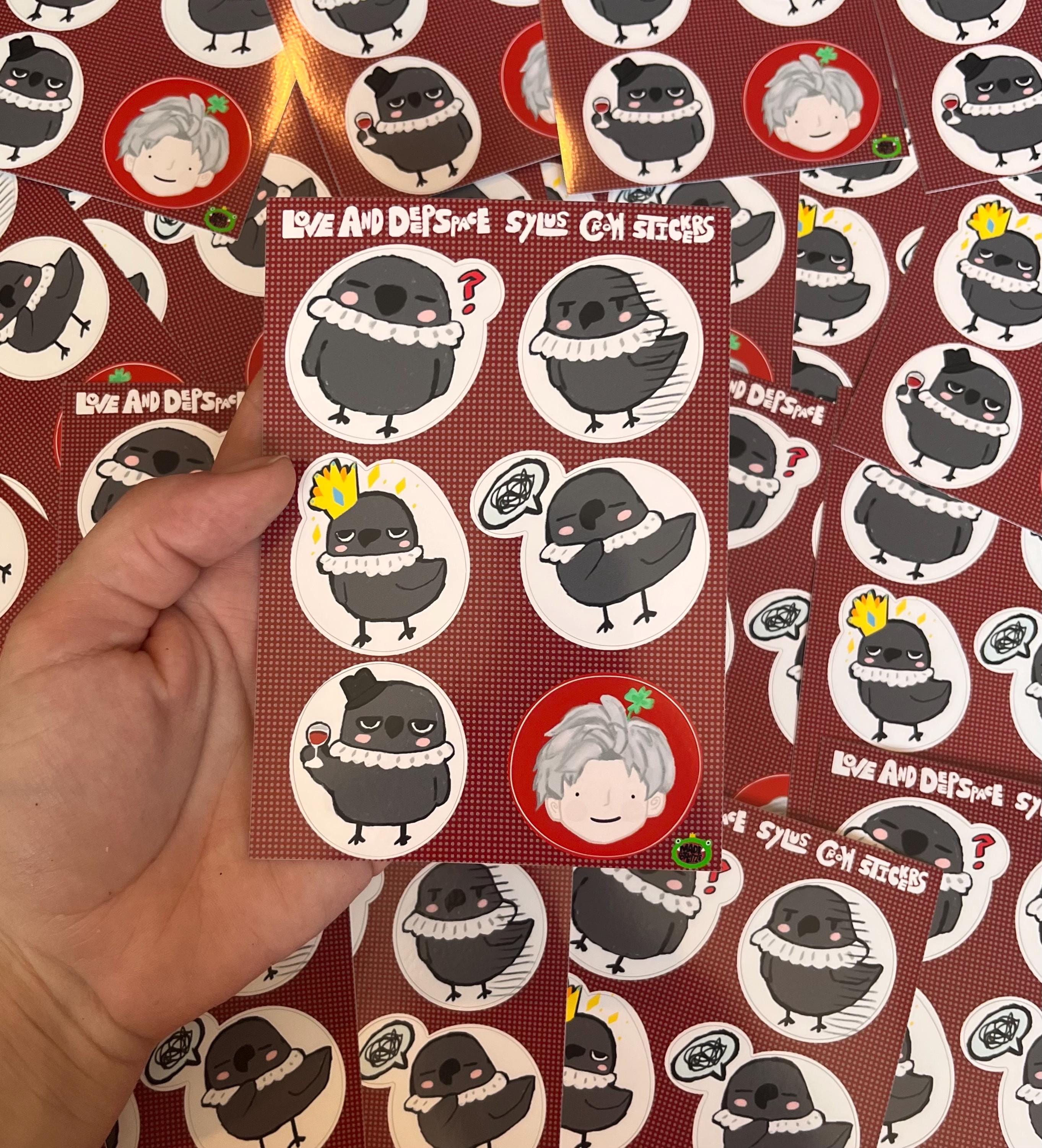 Sylus Sticker Love and Deep Space Sylus Sticker Sheet - Etsy
