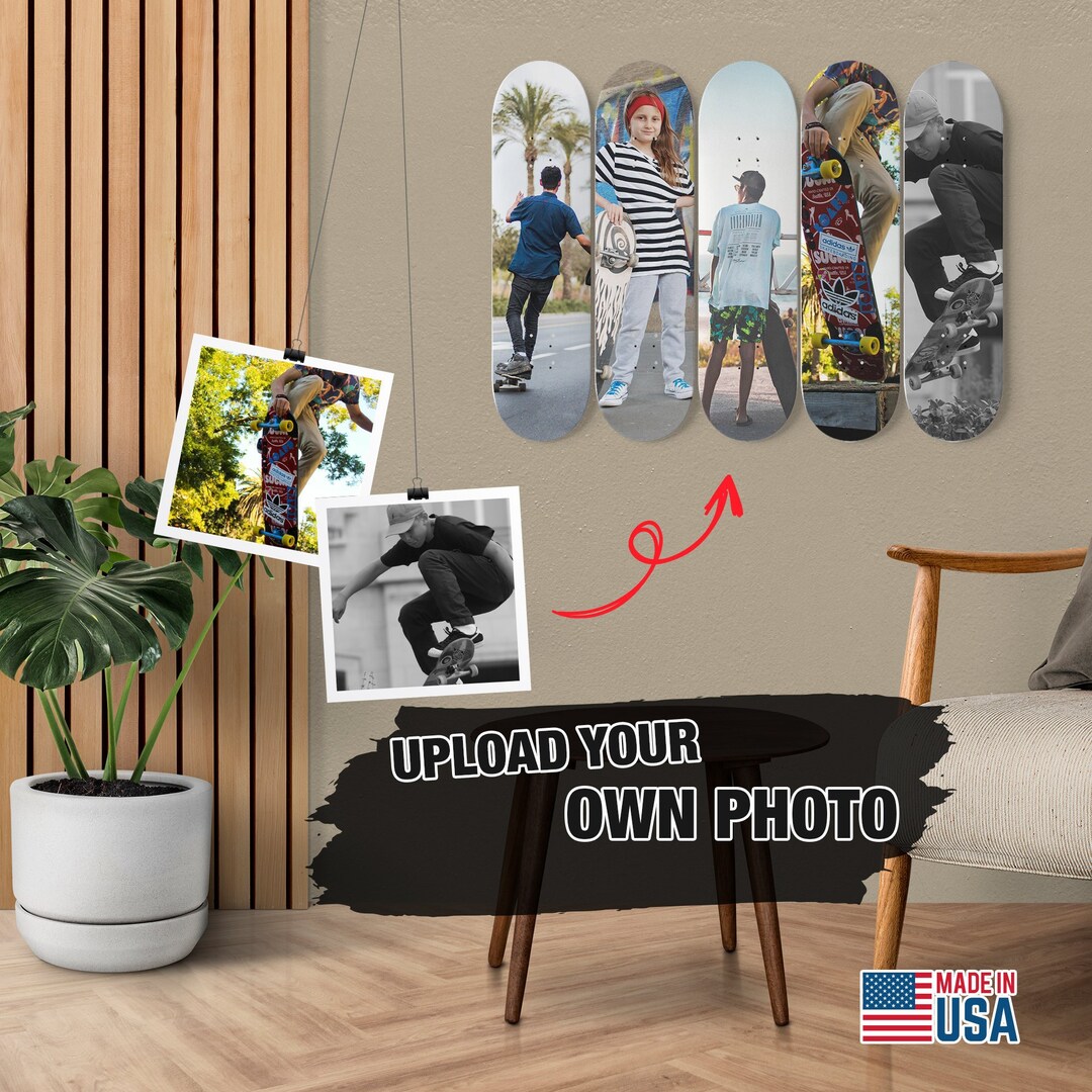 Personalize and Create Your Own Custom Skateboard Your Kids Etsy