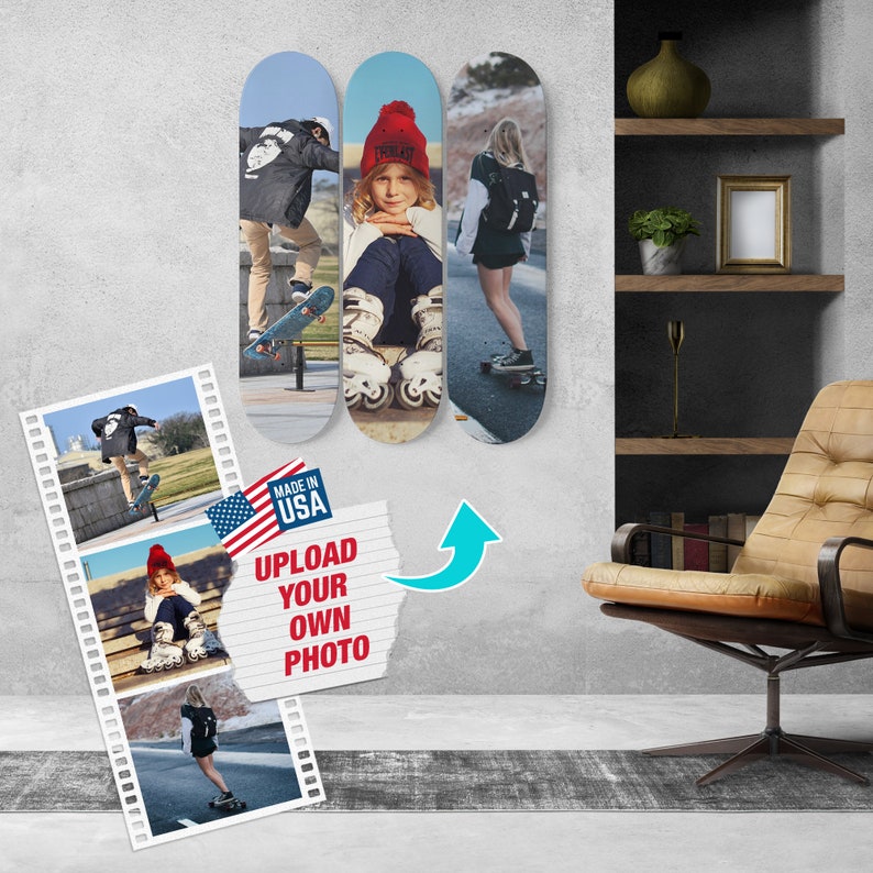 Personalize and Create Your Own Custom Skateboard Your Art Etsy UK