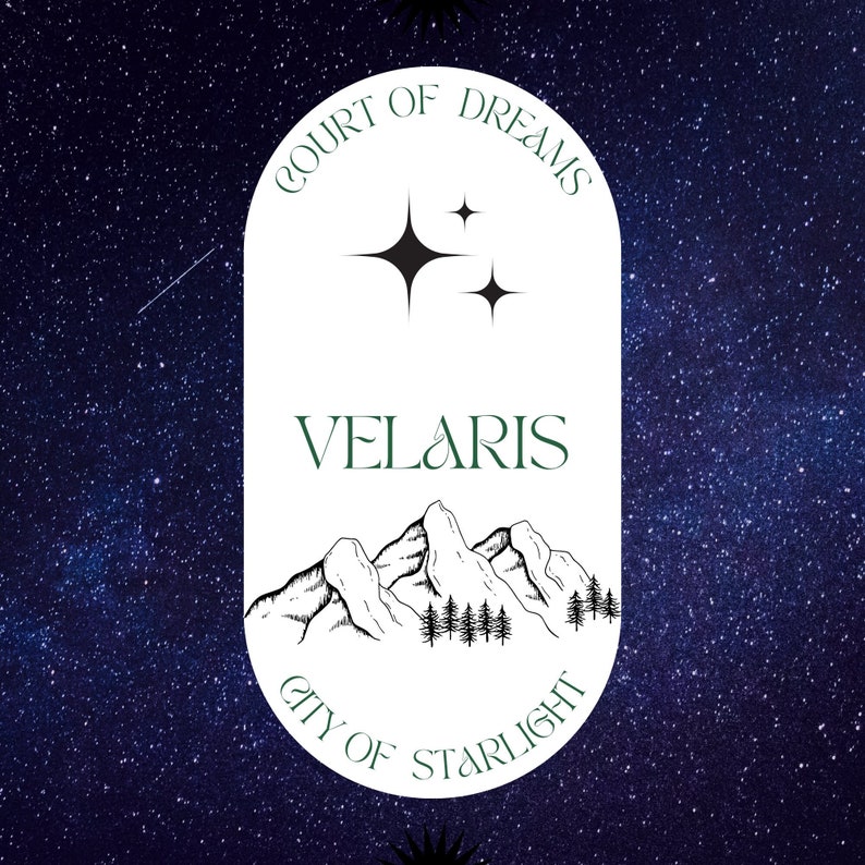 Velaris City of Starlight Court of Dreams ACOTAR Inspired - Etsy