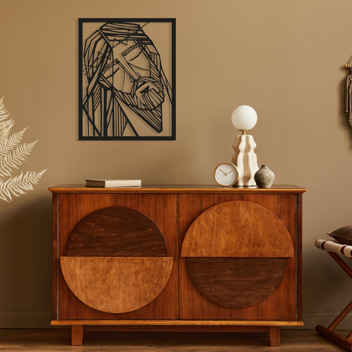 Metal Wall Art of Jesus Christ Face Jesus Metal Wall Hanging - Etsy