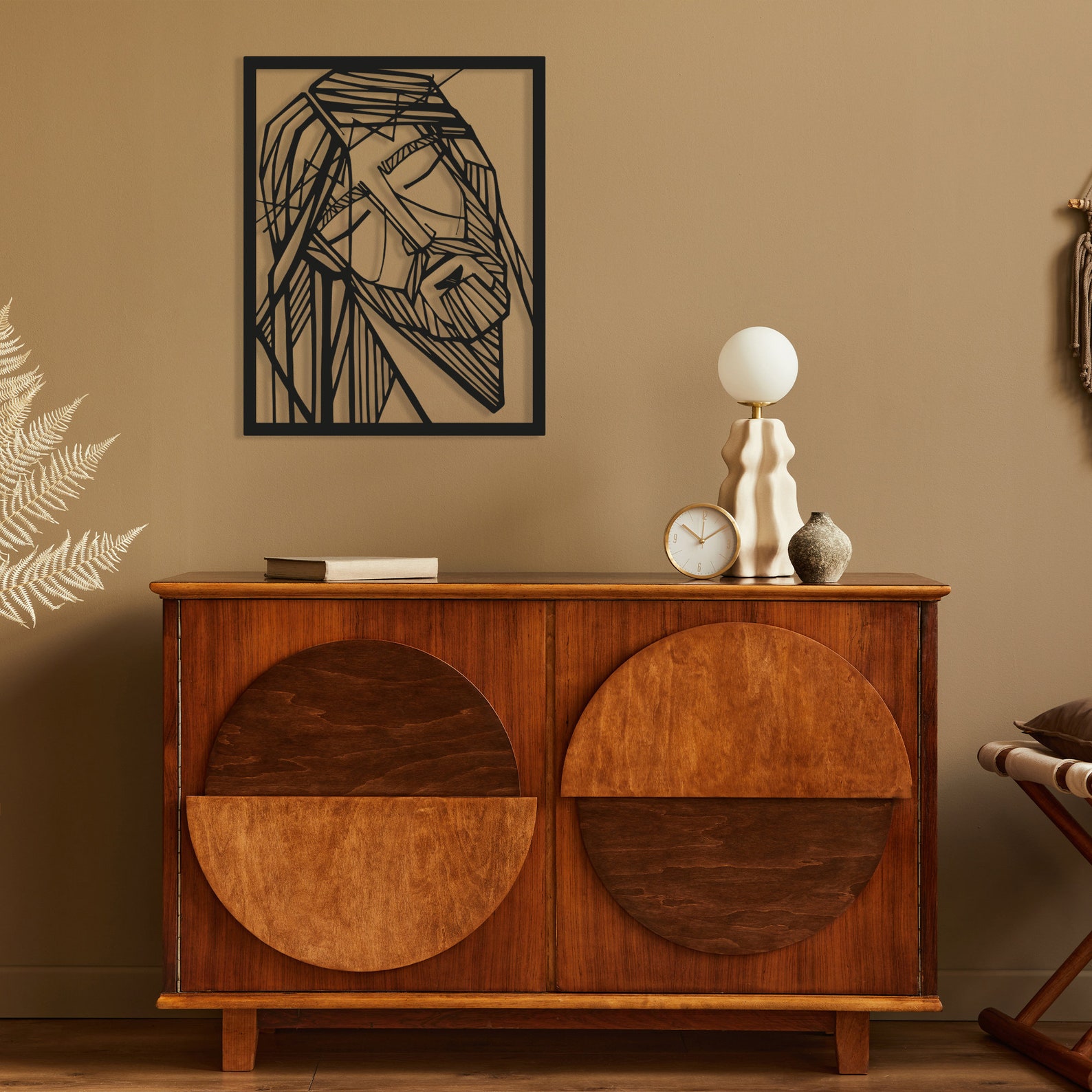 Metal Wall Art of Jesus Christ Face Jesus Metal Wall Hanging Etsy