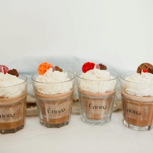 Bougies pour dessert,bougie moderne,bougies alimentaires,bougies esthétiques,bougie parfumée,bougies maison,bougies en vrac,bougies étranges,bougies alimentaires