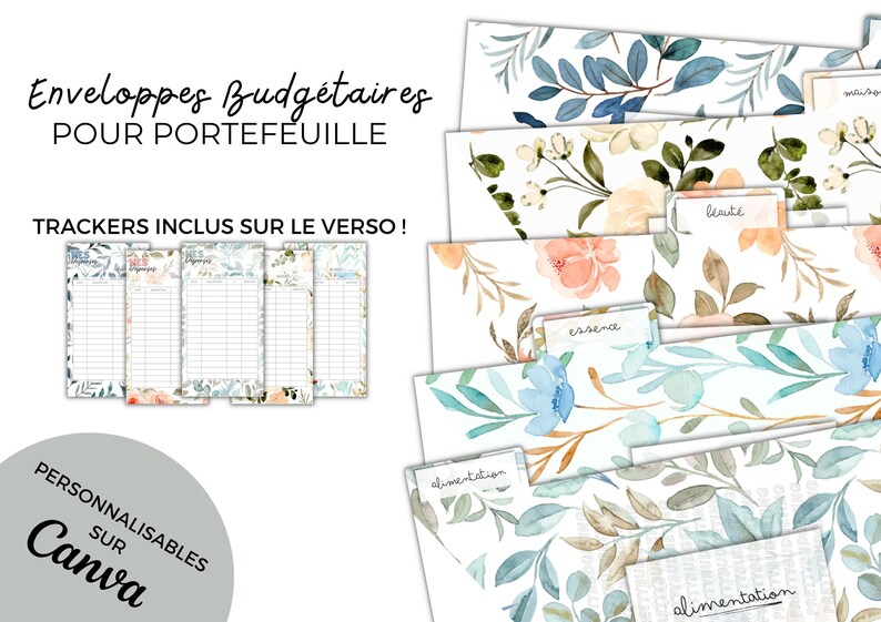 Enveloppe budget portefeulle - Waterdrop (dgtal) | Enveloppes budgétares, Enveloppe