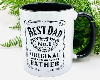 Best Dad mug, best dad gift, birthday gift for dad, Fathers Day’s gift