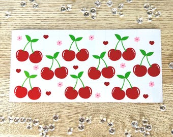 Cherry Vinyl Stickers, Waterproof Decals
