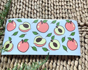 Kawaii Peach Vinyl Stickers, Waterproof Decals
