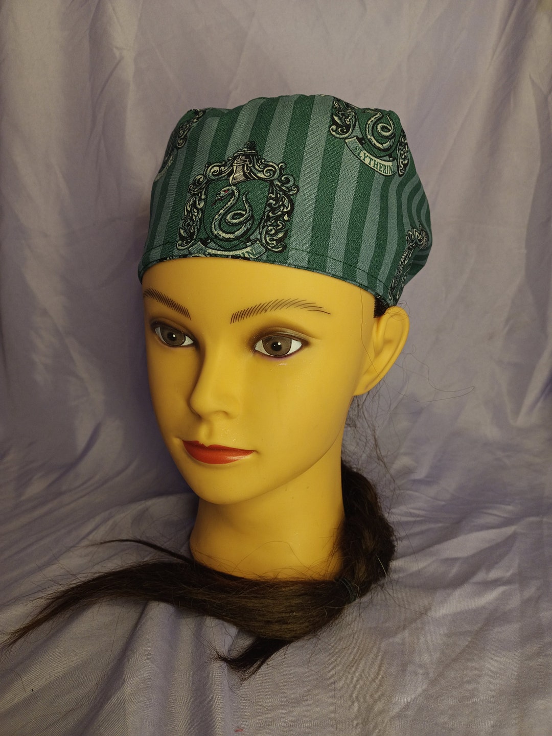 Scrub Cap Slytherin Harry Potter Etsy