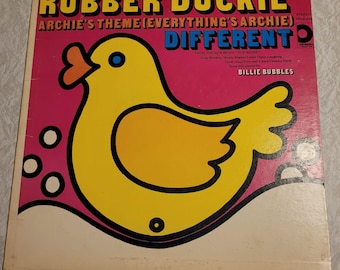 Rubber Duckie 12" Vinyl Record Archies Theme Everythings Archie Billie Bubbles