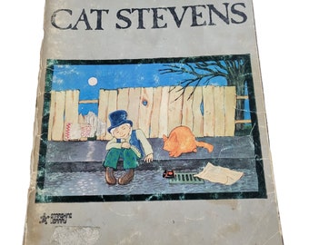 Cat Stevens Teaser and The Firecat Songbook Sheet Music Starshine Library 1972
