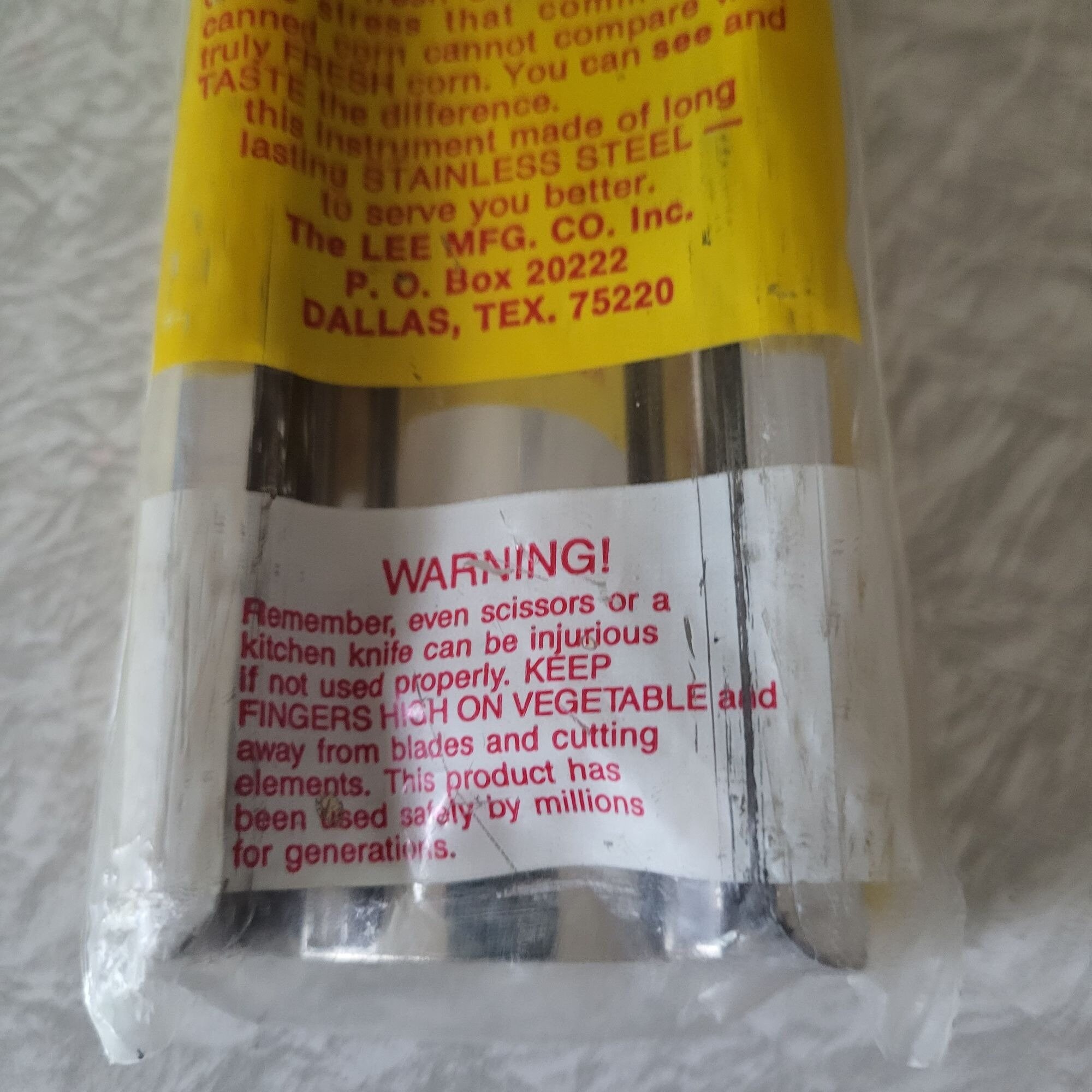 Vintage the Lee Corn Cutter and Creamer All Stainless Steel Etsy