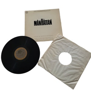 Soundtrack The Woody Allen Film Manhattan LP Album Musical Play Theater Record